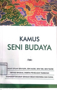 Kamus Seni Budaya