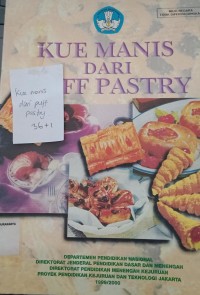 Kue Manis Dari Puff Pastry