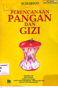 Perencanaan Pangan dan Gizi