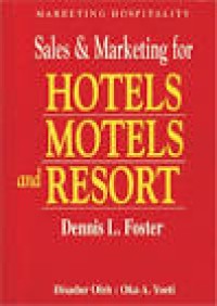 Sales & Maketing for Hotels Motels and Resort